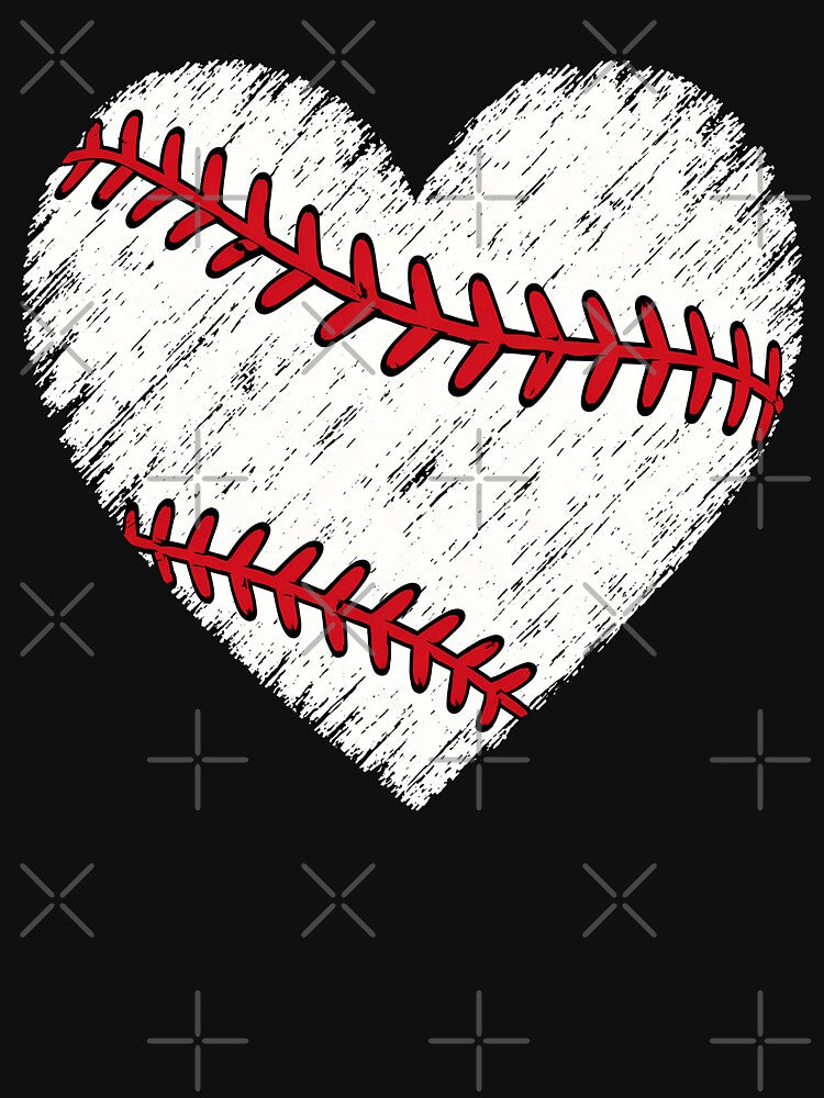 Baseball Distressed Heart by Art-Monnard