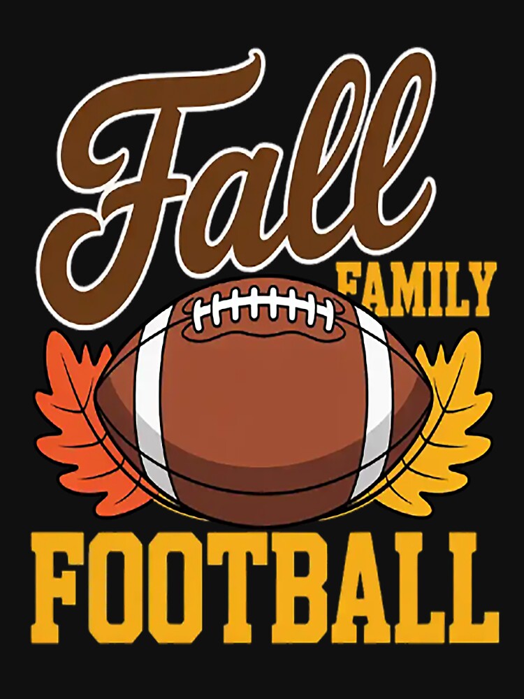 Autumn Bonds Fall Family Football by HaiharryCartoon