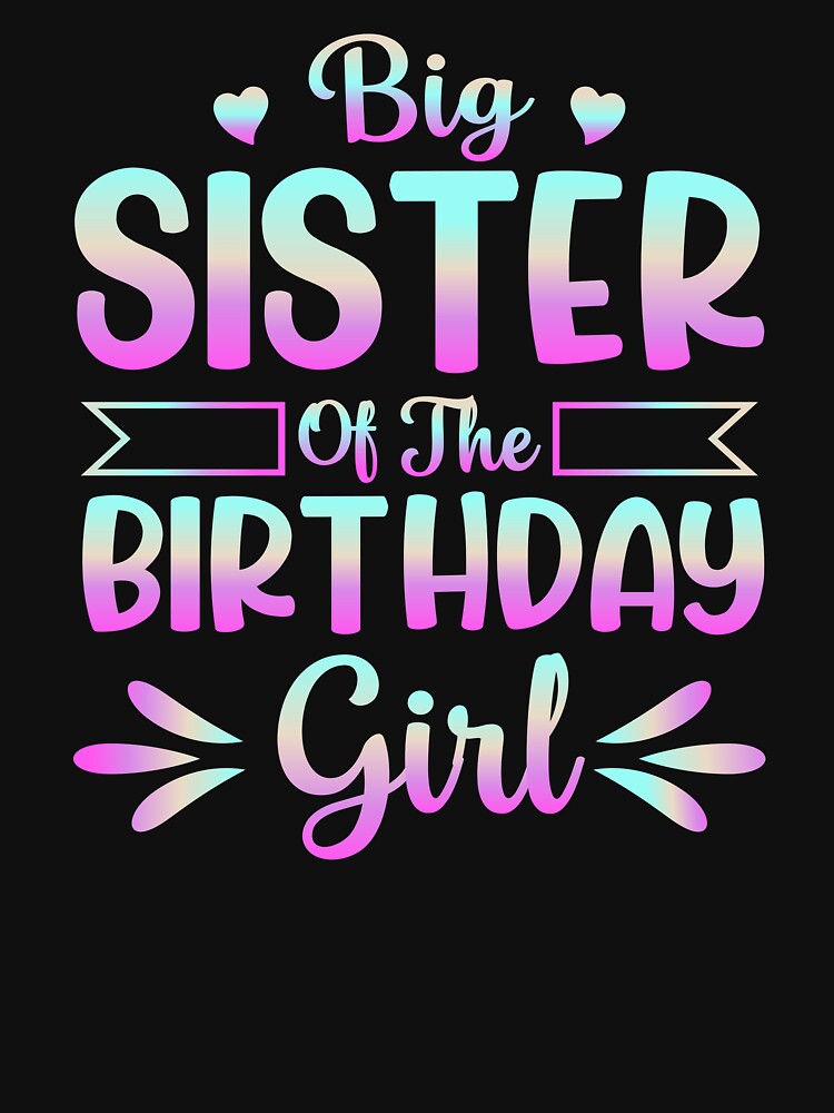 Big sister of the birthday girl by marfanna