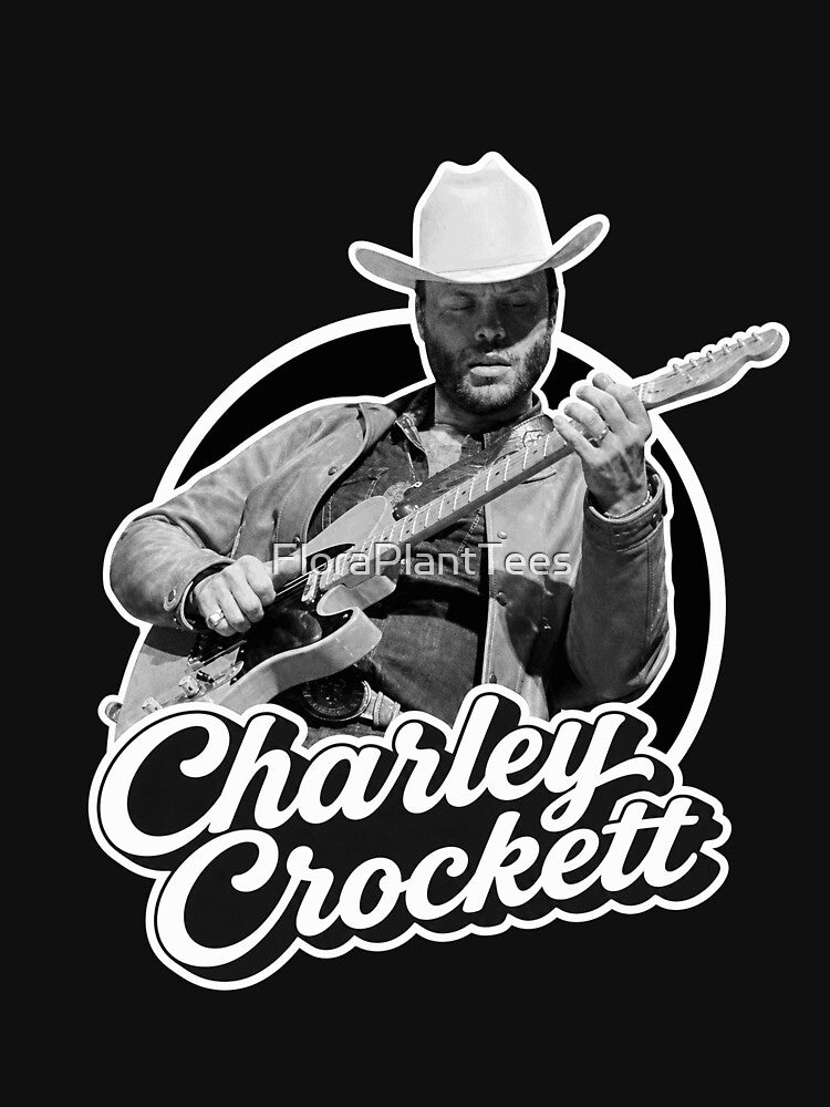 Charley Crockett by FloraPlantTees