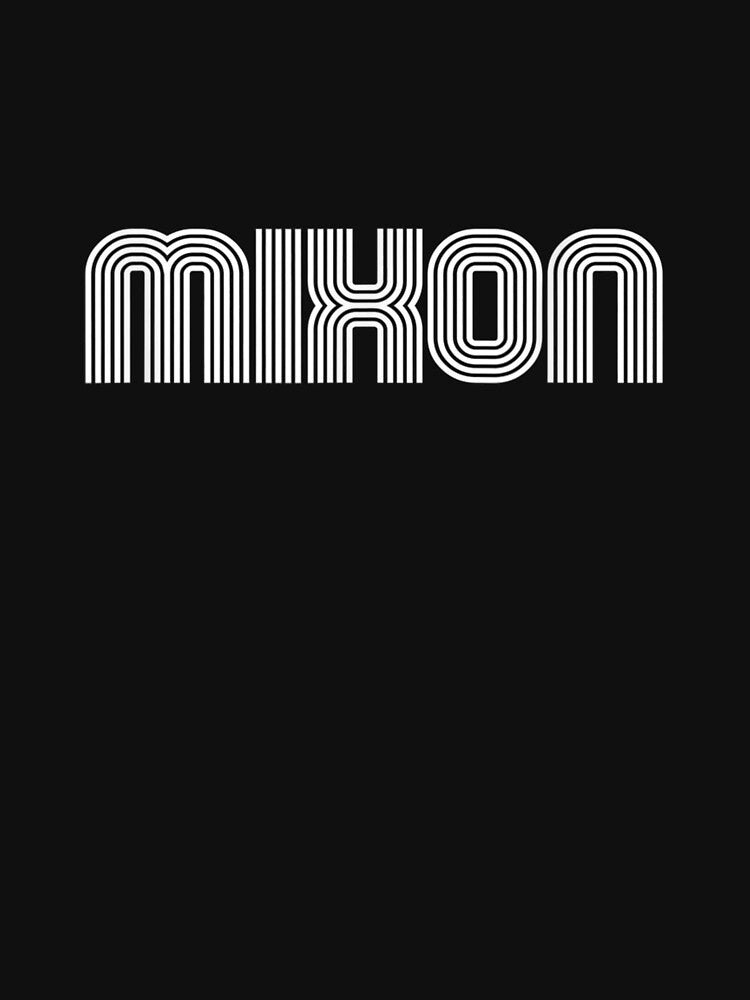 Mixon Name Vintage Retro 60s 70s 80s Sport Funny by ninapfvu