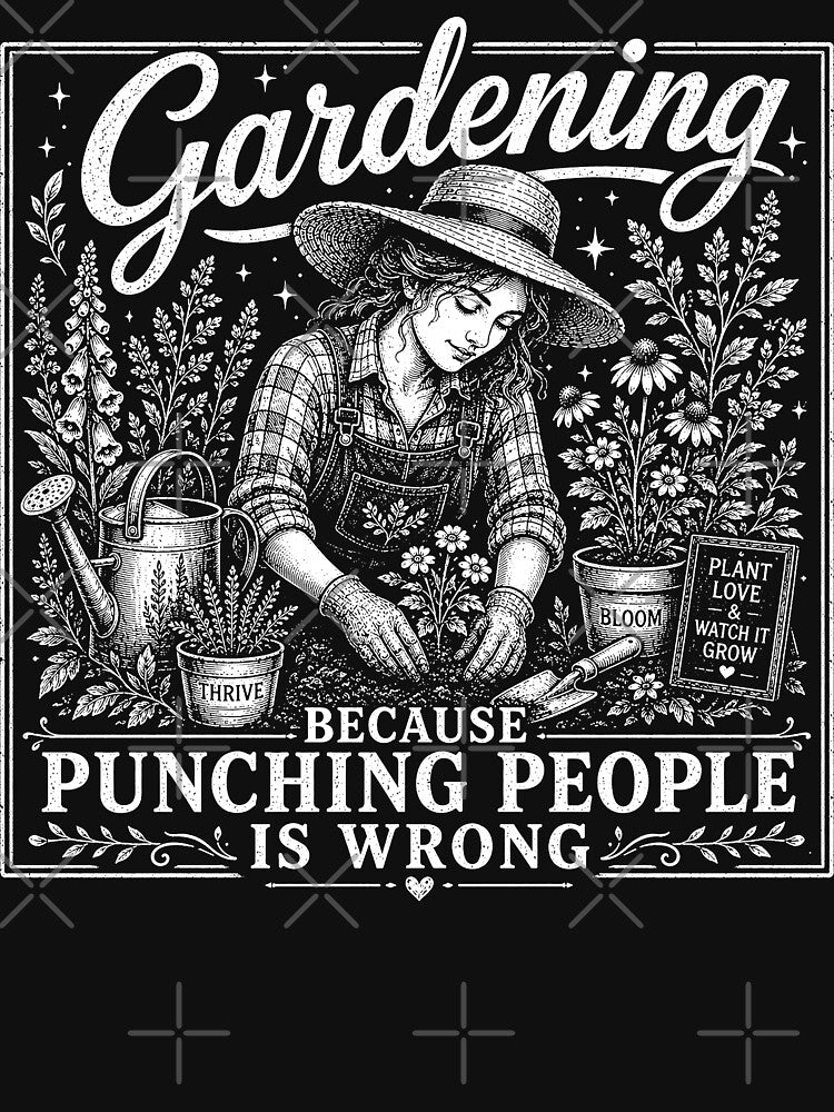 Gardening Because Punching People is Wrong by will freed18