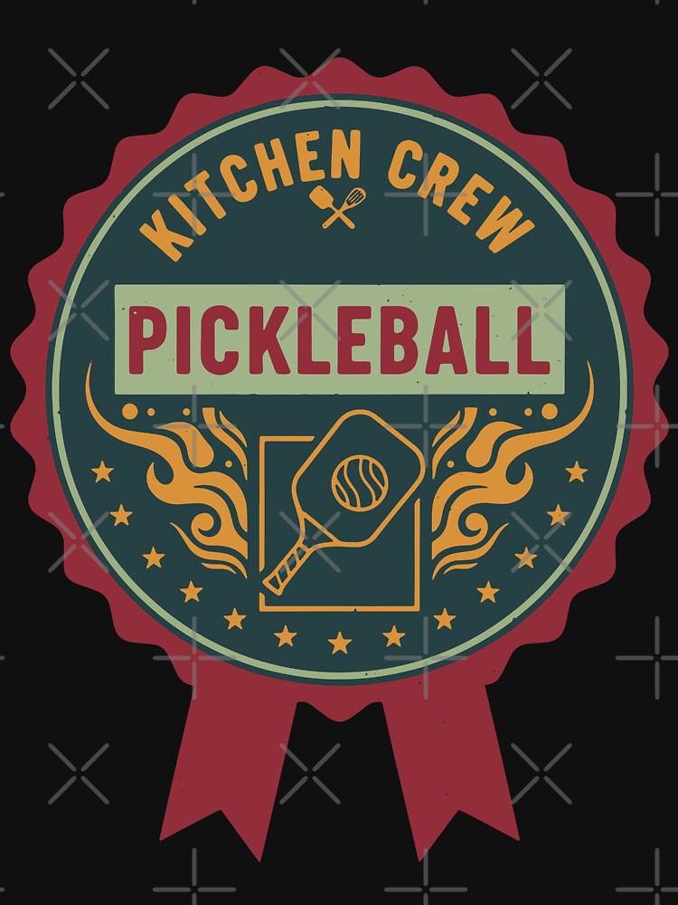 Pickleball Kitchen Crew Funny Player Love by LuminOrb