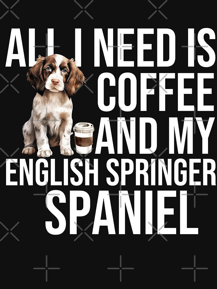 English Springer Spaniel Puppy And Coffee by TheAnimalZ00