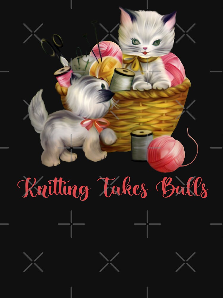 knitting takes balls - knitting lover by Life Shop