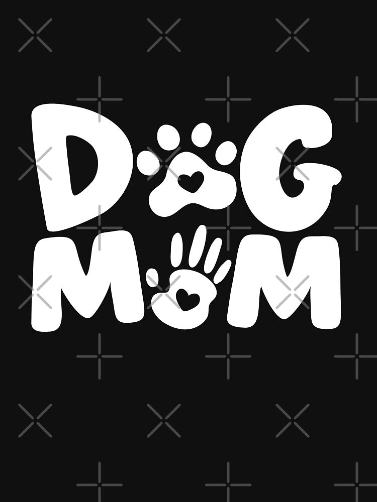 Dog Mom White by punnylauren