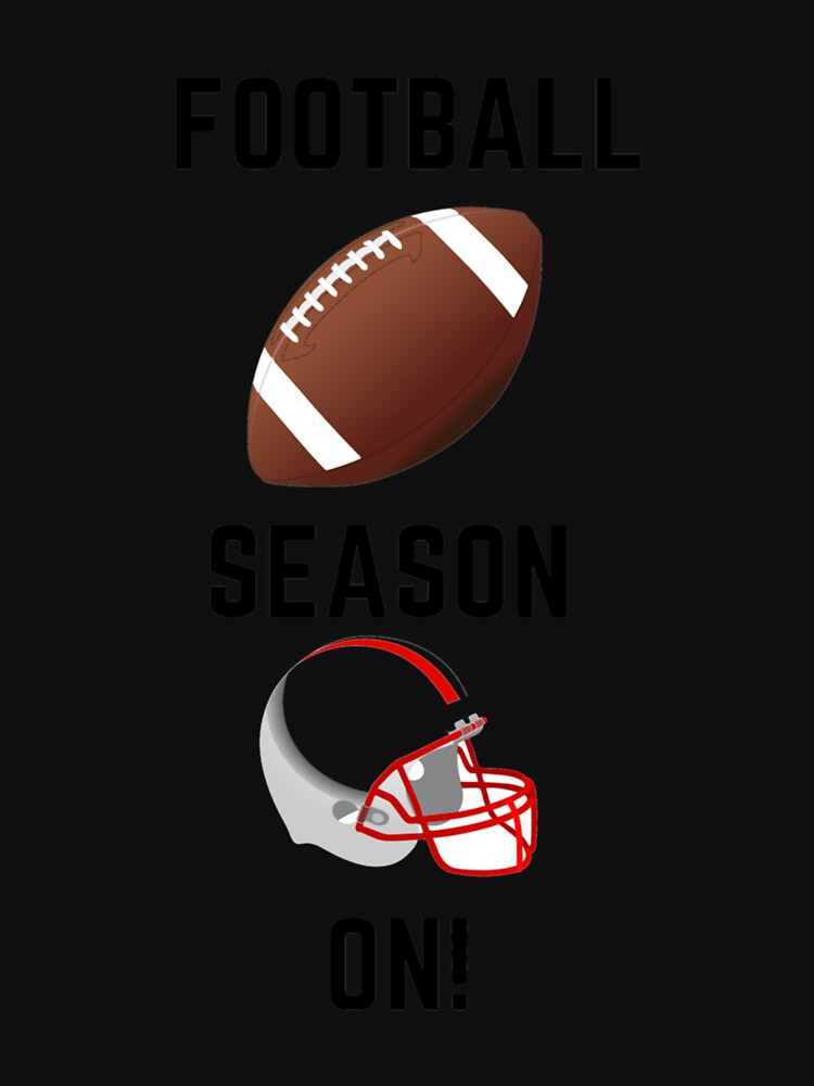 Football Season On Design Essential T-Shirt by dianesandraon