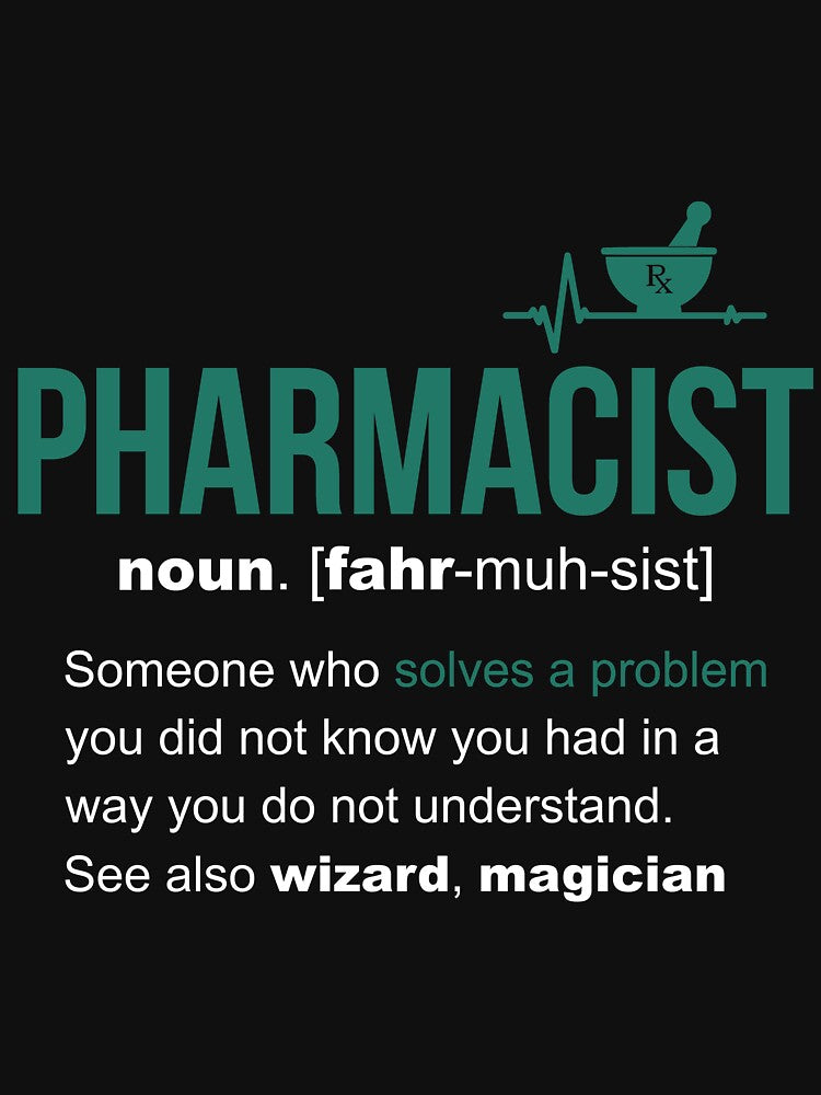 Pharmacist Definition Funny Gift by LazyGreyBear