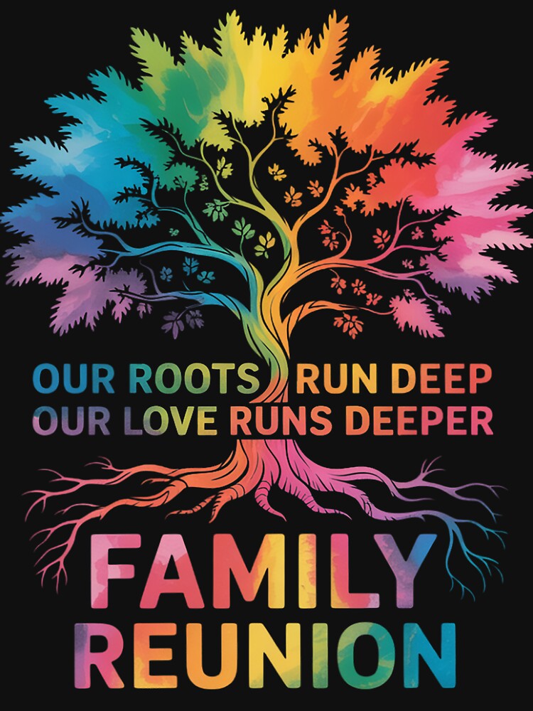 Family Reunion 2025 Our Roots Run Deep Our Love Runs Deeper by RopboxRone