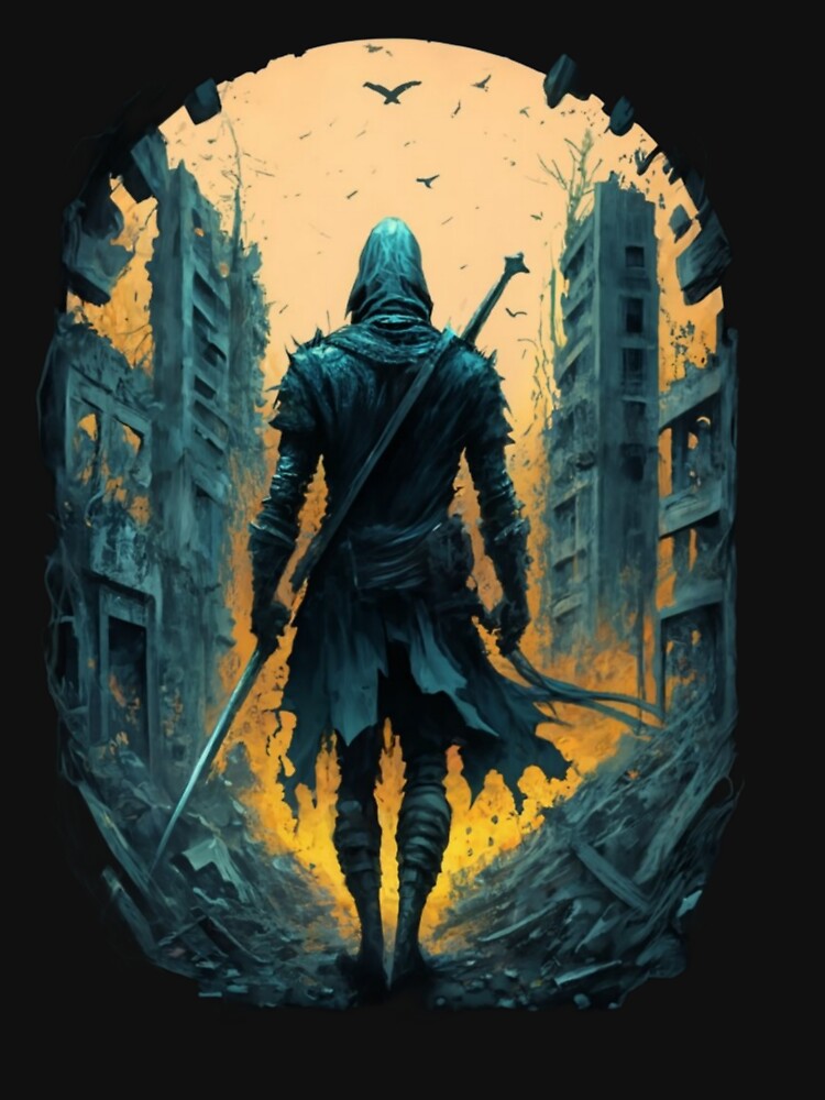 Warrior walk, cool art design by redwolf92