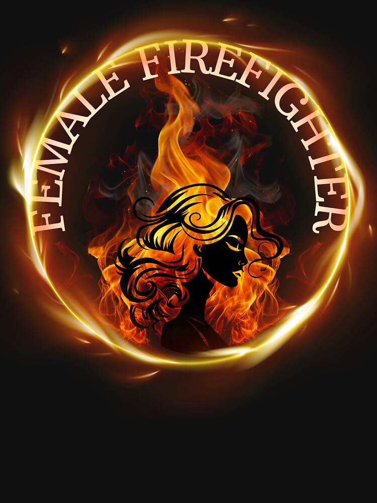 Female Firefighter - gifts for firefighter women by ewicraft