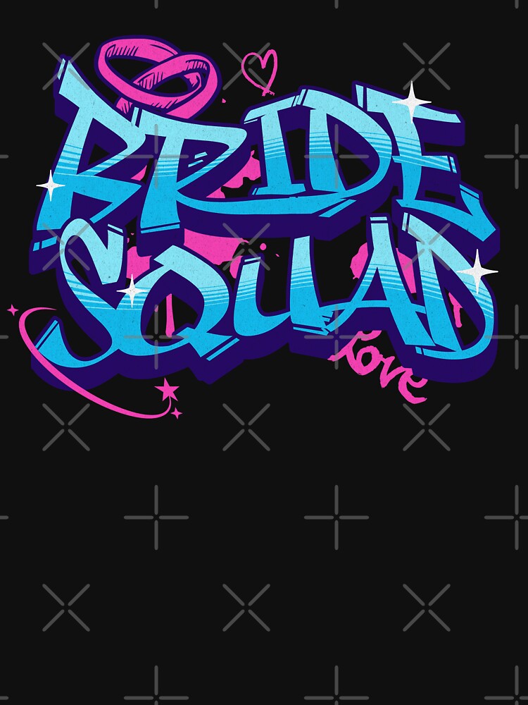 Bachelorette Party Bride Squad Street art by Khihi