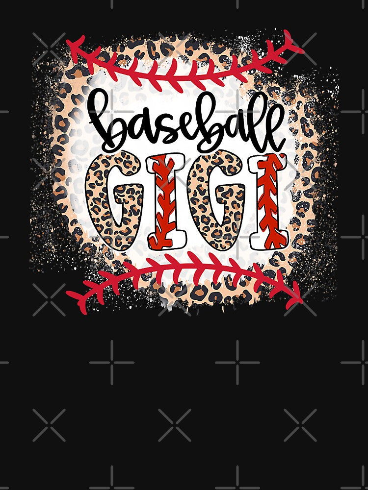 Baseball Gigi Leopard Baseball Lover Family Mothers Day Gift by MichelSorour