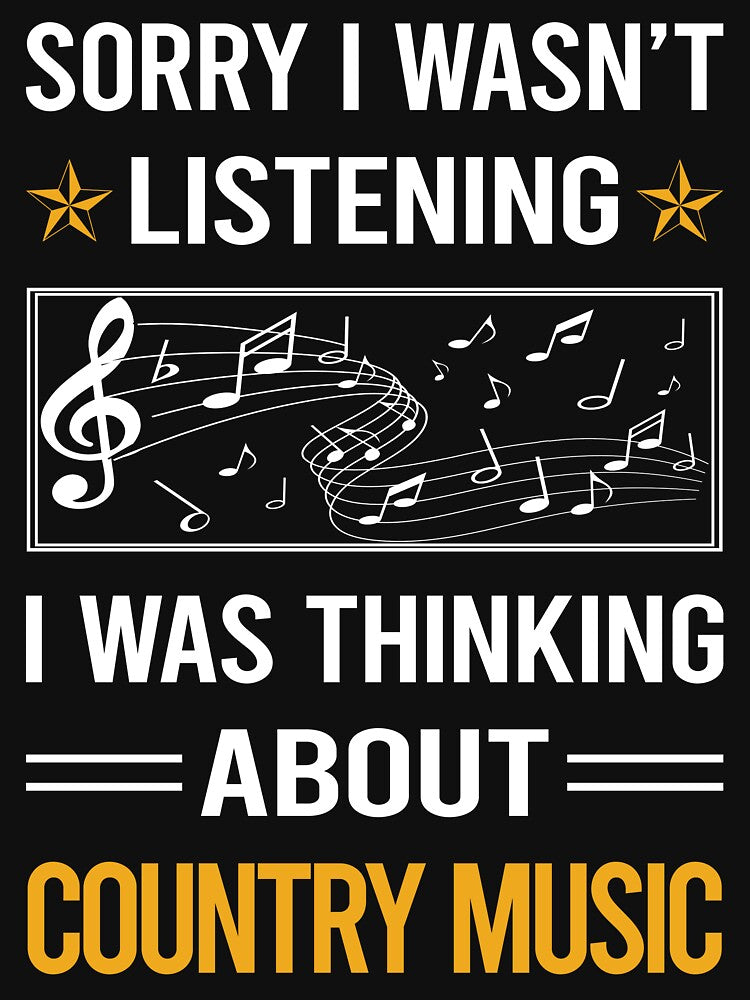 Funny Listening Country Music by fatherbarliman