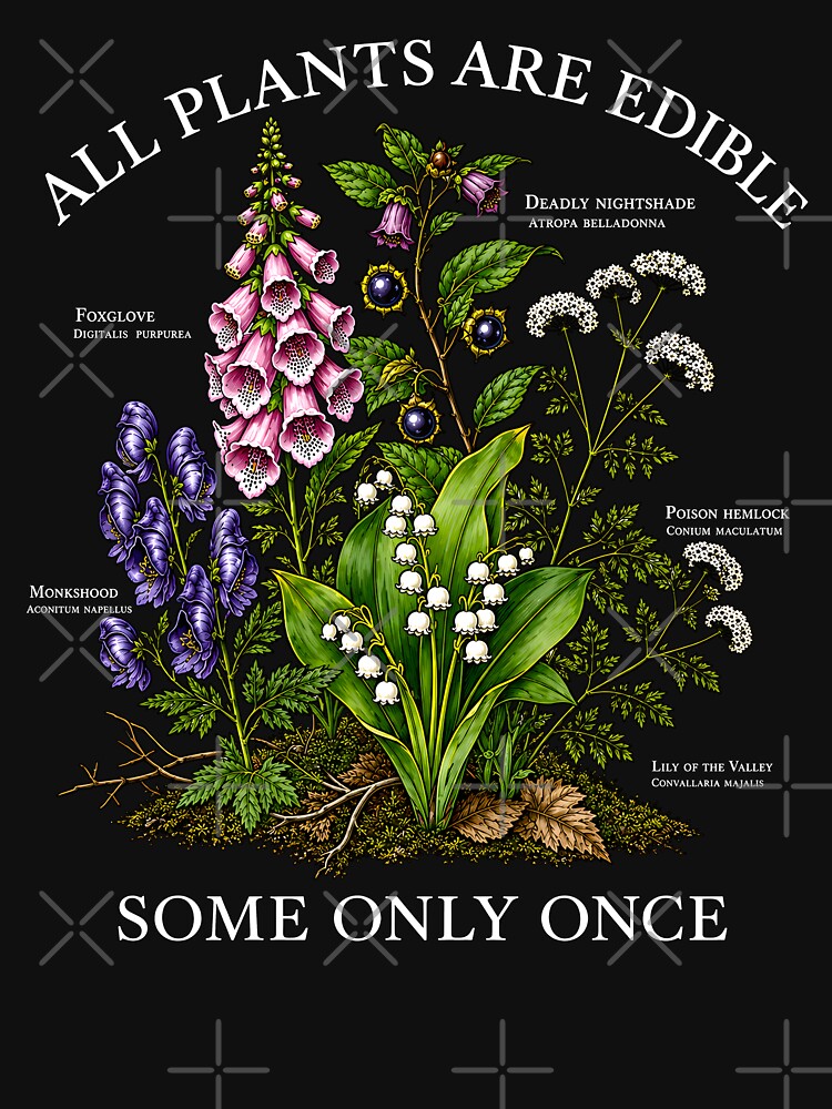 All Plants Are Edible Some Only Once by cabanalunaire