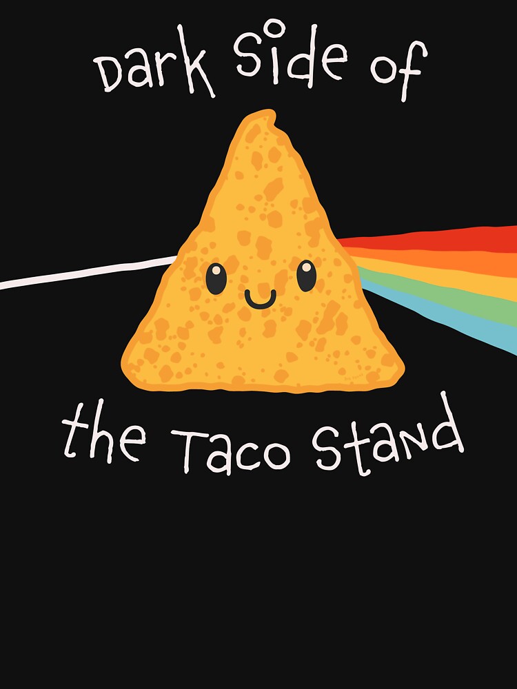 Cute Kawaii Mexican Food Cartoon Tortilla Chip by BobJolley