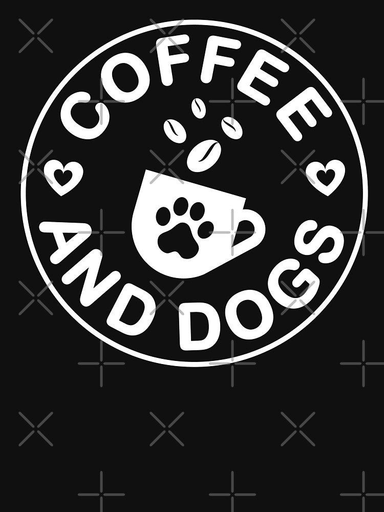 Coffee and Dogs Shirt, Coffee Lover Gift, Dog Lovers by Creative2morrow