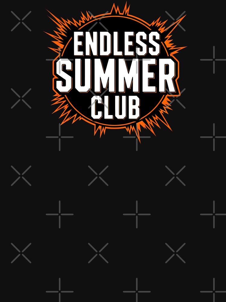 Endless Summer Club Urban Festival Circular Badge by DigitalArtx-com