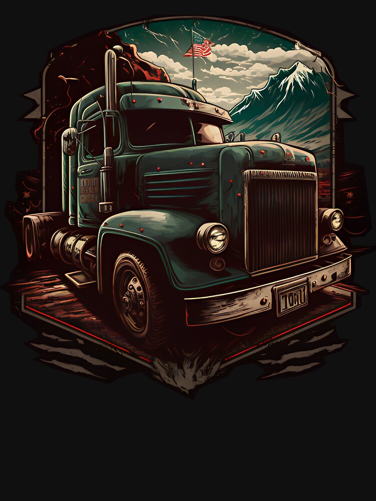 Husband Dad Trucker Lagend by fadstudio