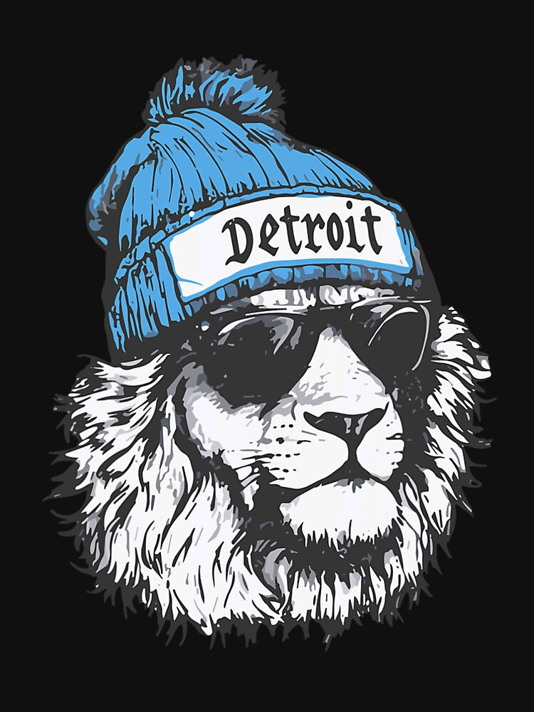 Retro Detroit Football For Kids, For Men, For Women, Detroit Lovers Gift by LordZaraki