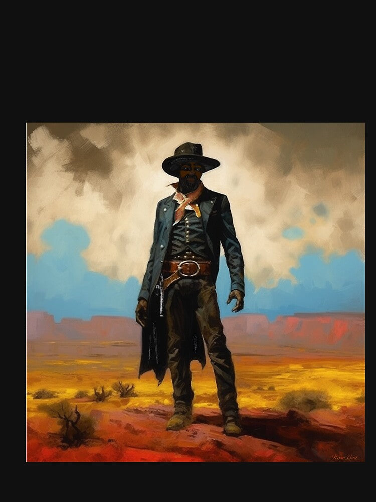 Black Cowboy by RoseRock25