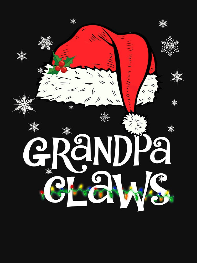 Grandpa Claw Santa Hat Christmas Gift by bostons2001