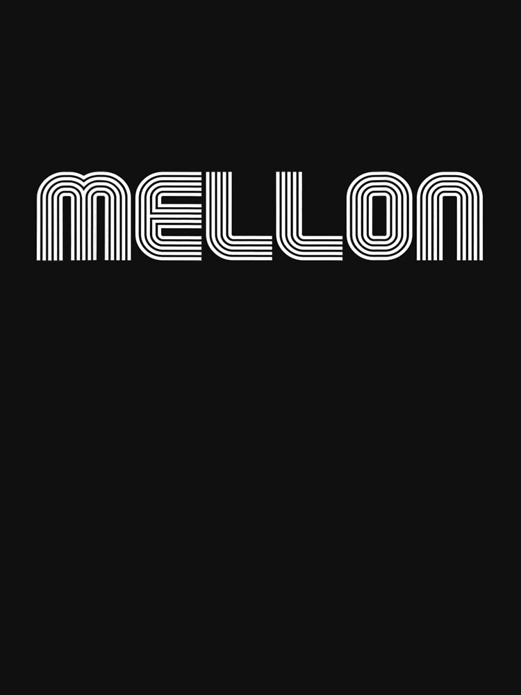 Mellon Name Vintage Retro 60s 70s 80s Sport Funny by ninapfvu