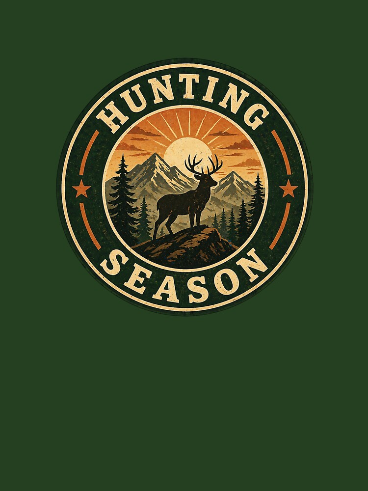 Hunting Season Deer Badge by EastEndTownie