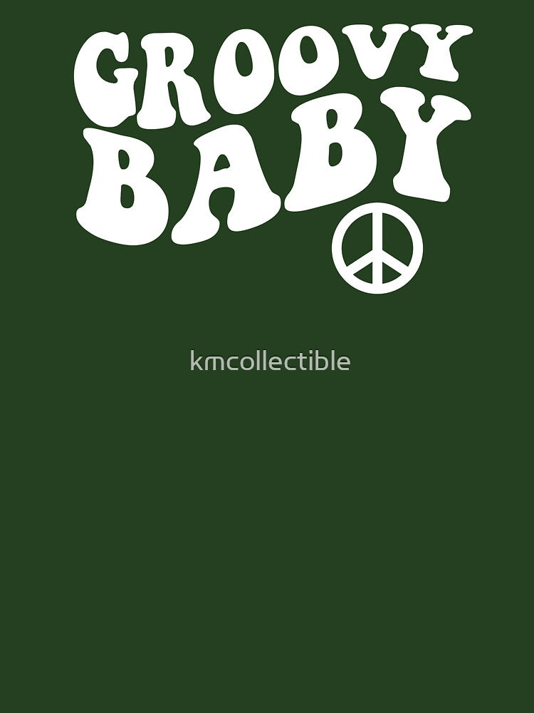 Funny Gift For Hippie Groovy Baby by kmcollectible