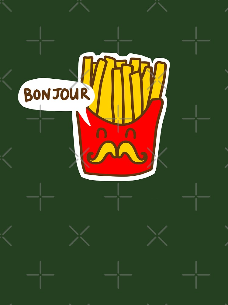 French fries fast food cute humor by sianelliot