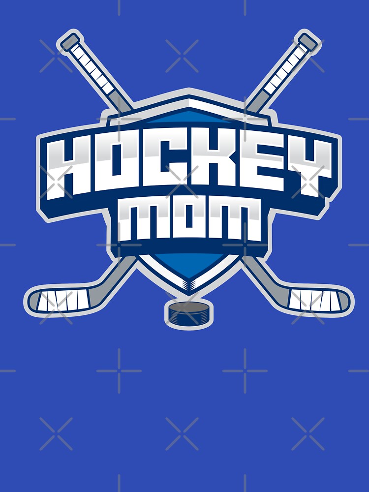 Hockey Mom (Blue & Gray) by johnnyp1975
