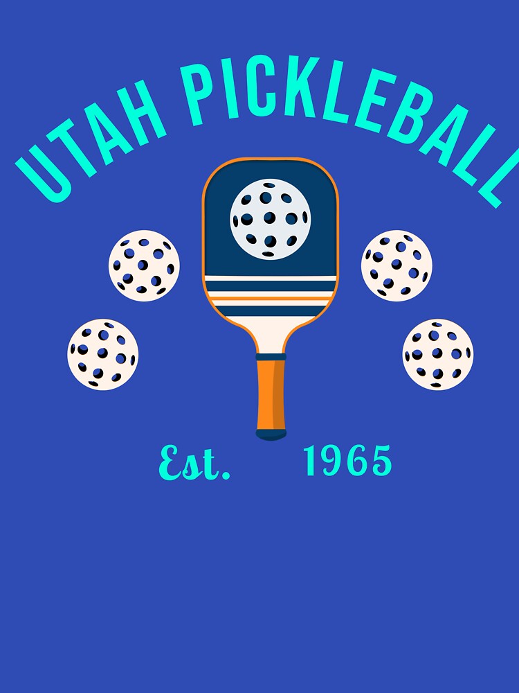 Utah Pickleball Club Shirt - Vintage Pickleball Club Apparel by GTApparelStore