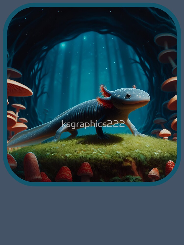 Axolotl Art #46 | Axolotl Lovers by ksgraphics222