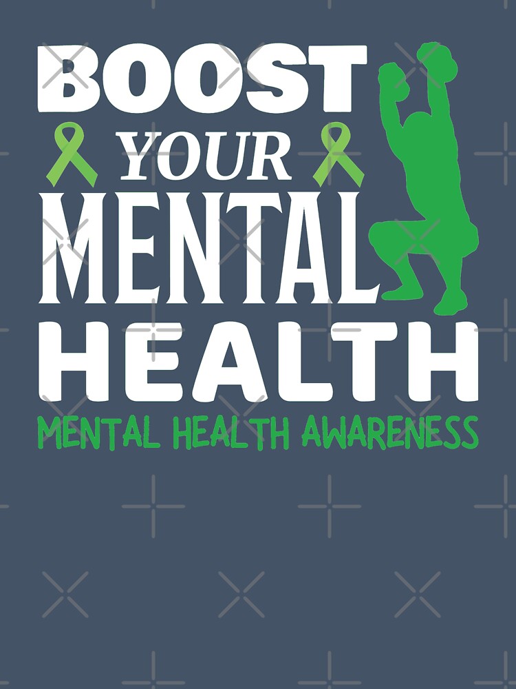 Boost Your Mental Health - Mental Health Awareness - With Exercise by OwlCanvas