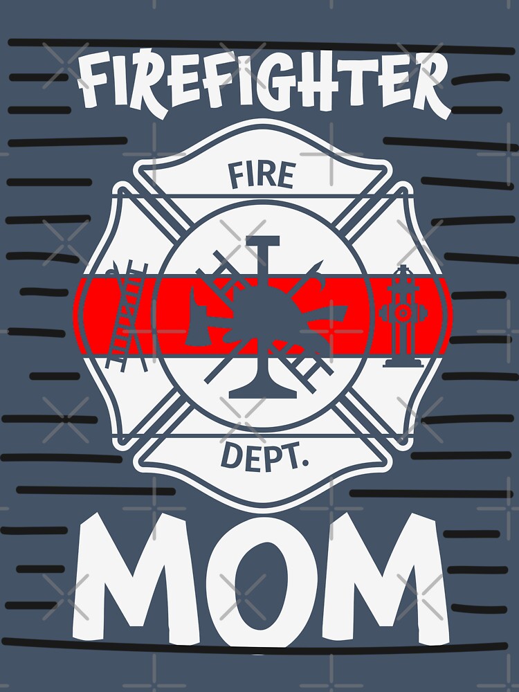 firefighter fire dept mom by AJB ⭐⭐⭐⭐⭐✔️