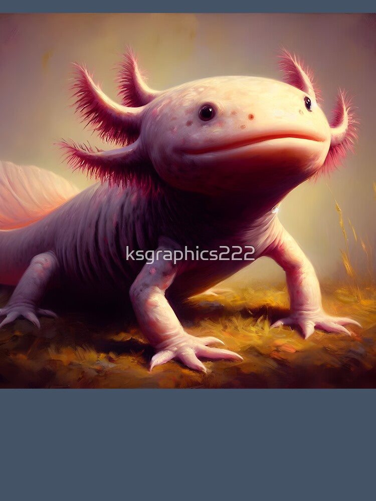 Axolotl Art #6 | Axolotl Lovers by ksgraphics222