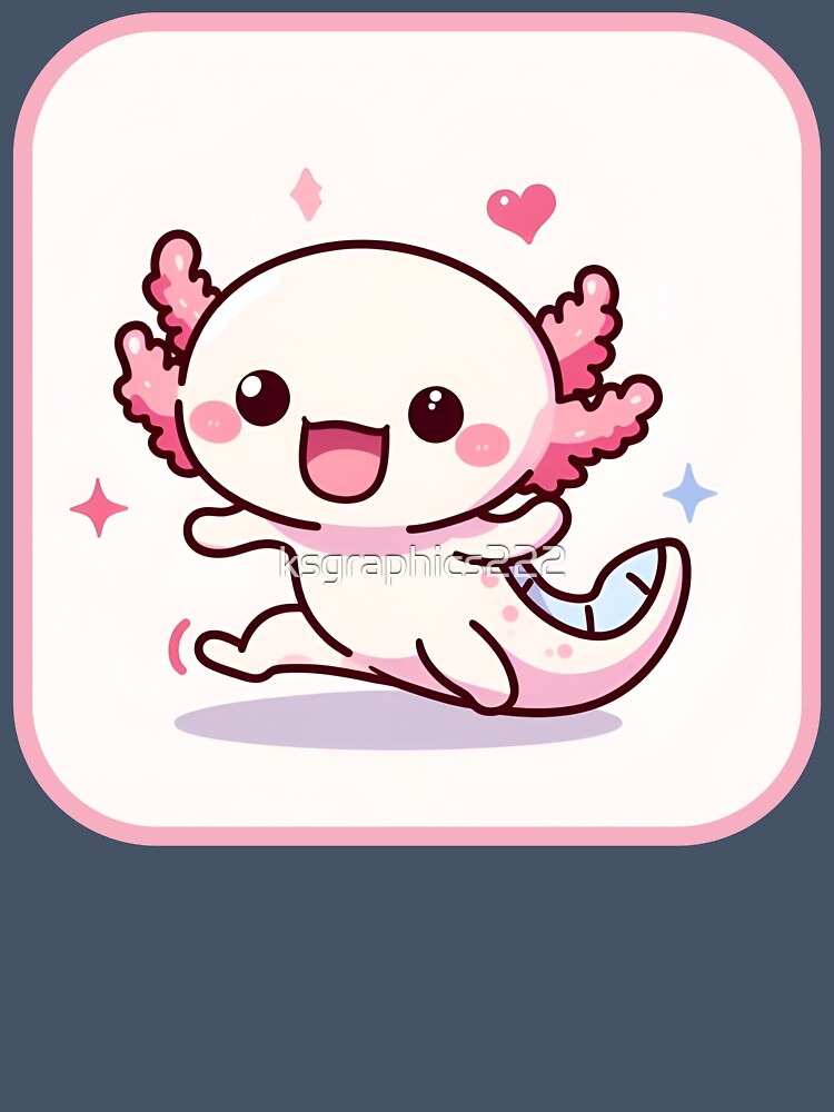 Axolotl Art #20 | Axolotl Lovers by ksgraphics222