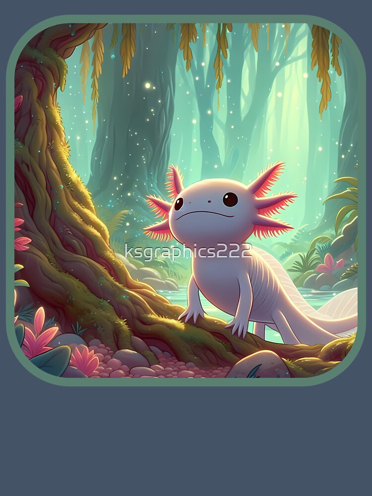 Axolotl Art #64 | Axolotl Lovers by ksgraphics222