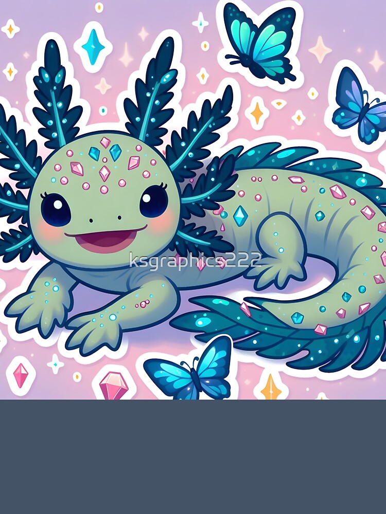 Axolotl Art #116 | Axolotl Lovers by ksgraphics222