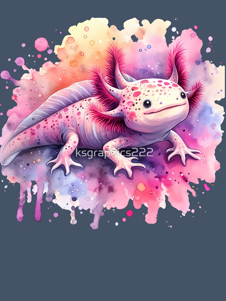 Axolotl Art #82 | Axolotl Lovers by ksgraphics222