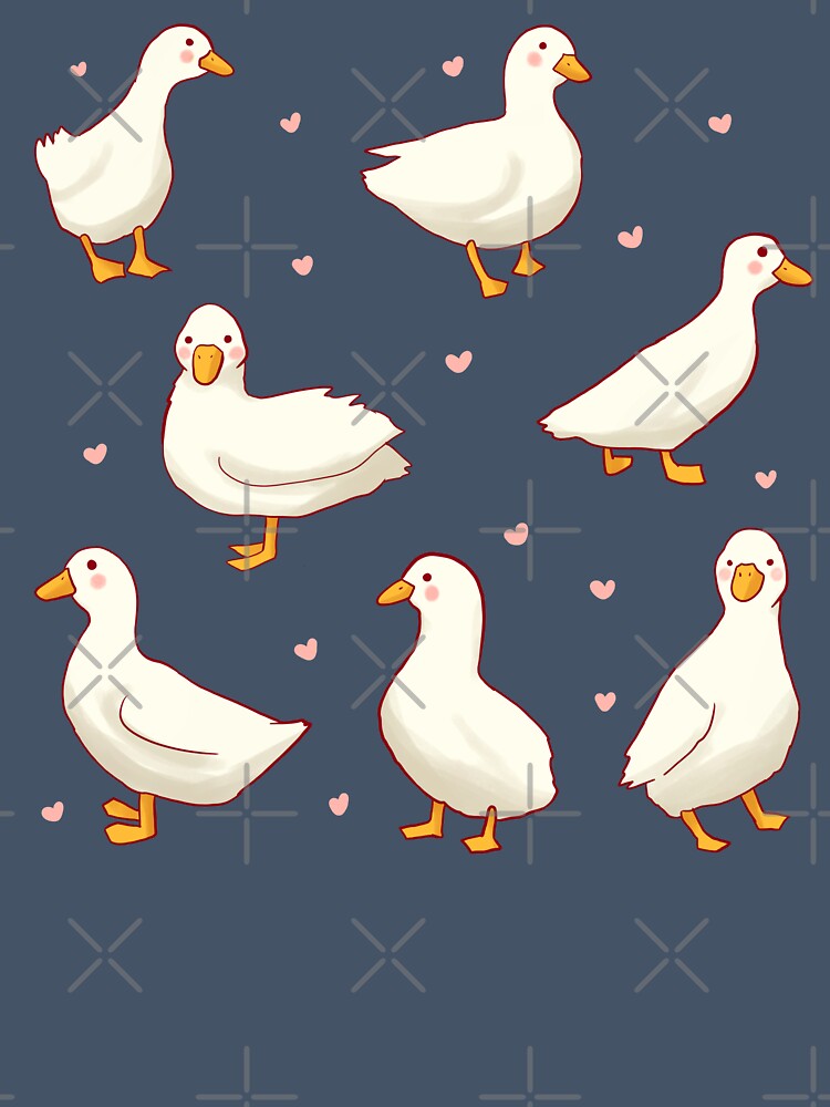Ducks pattern by Mayarart