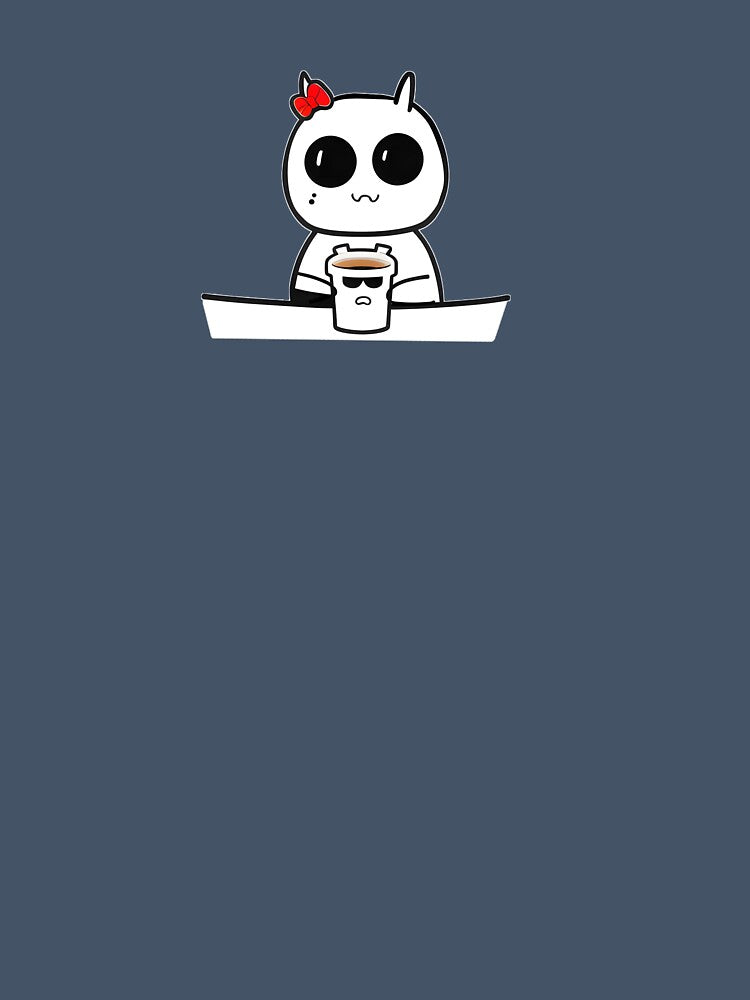 Hornie drinking coffee by sci-fAI