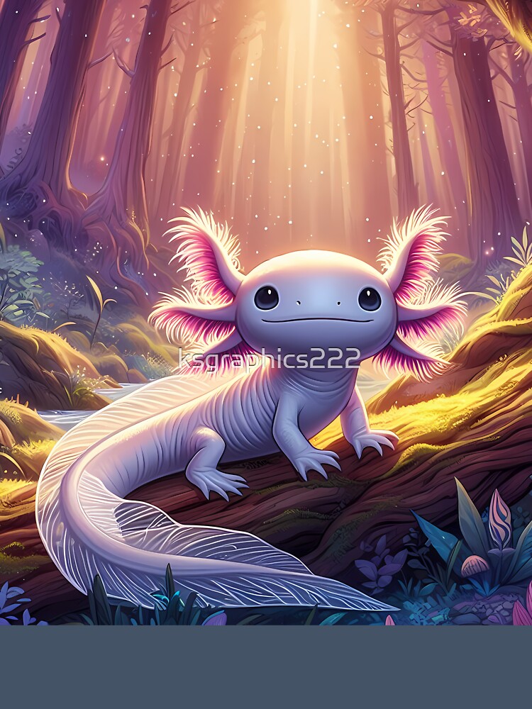 Axolotl Art #81 | Axolotl Lovers by ksgraphics222