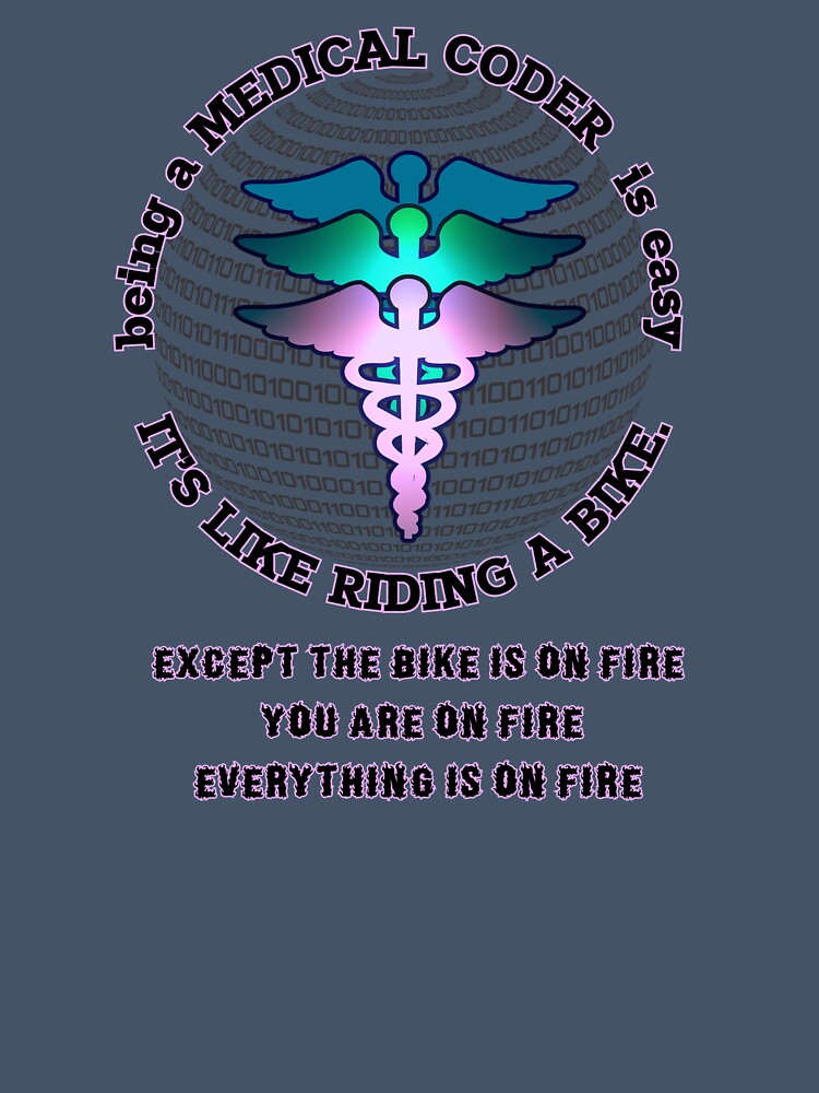 Being a Medical Coder Meme Gift by mooncakekaro
