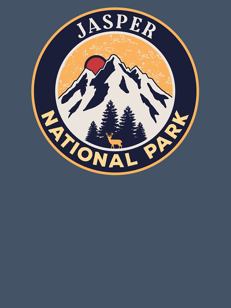 Jasper National Park-Vintage by graphic-map