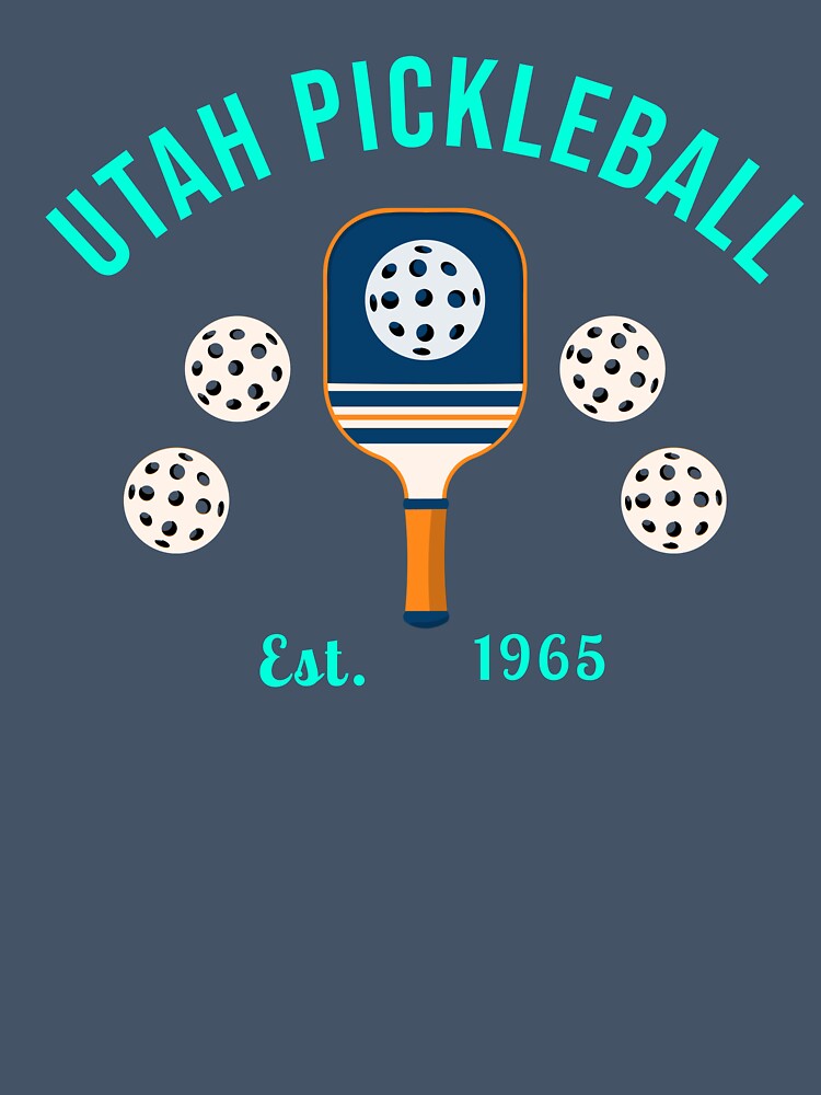 Utah Pickleball T-Shirt by GTApparelStore