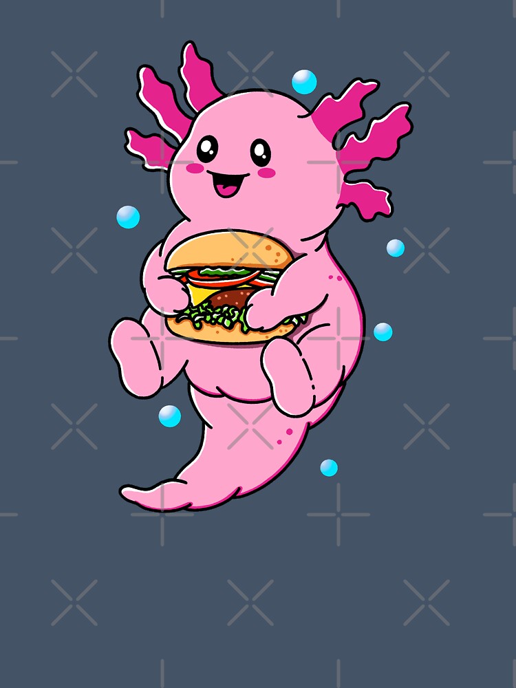 Axolotl Burger by Kimprut