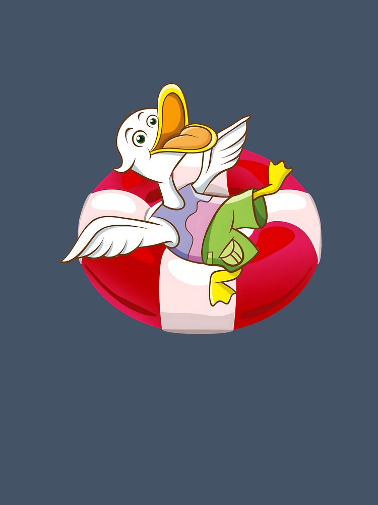 CUTE DUCK SWIMMING by BUTTER7FLY