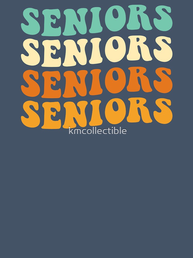 Senior High School Gift Graduation Gift Groovy Seniors by kmcollectible