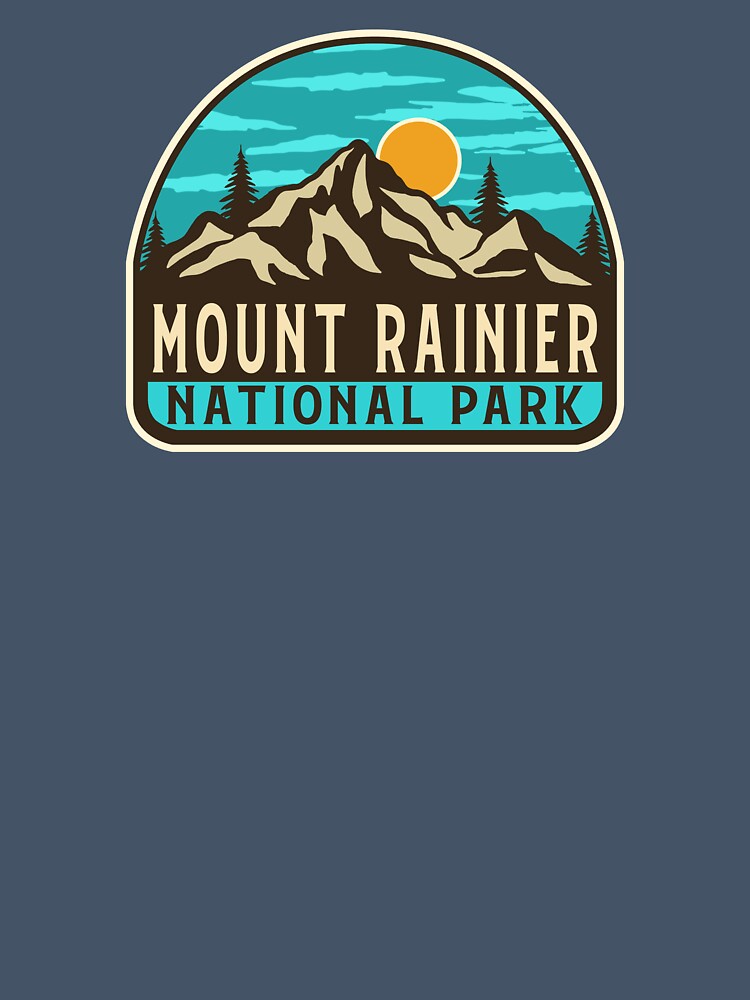 Mount Rainier National Park-Vintage by Nature-spirit